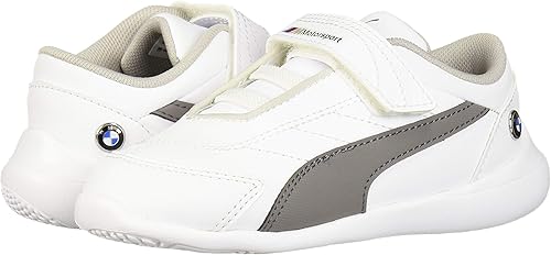 Miniatura 7 de PUMA BMW M Motorsport Kart Cat Iii - Tenis unisex para niños, Puma Perla blanca ahumada