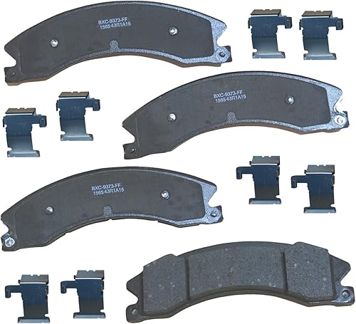 Miniatura 108 de Bendix Pastillas de freno traseras de cerámica Premium SBC1100 para Nissan Frontier 2024-2005, Xterra 2015-2005, Suzuki Equator 2012-2009