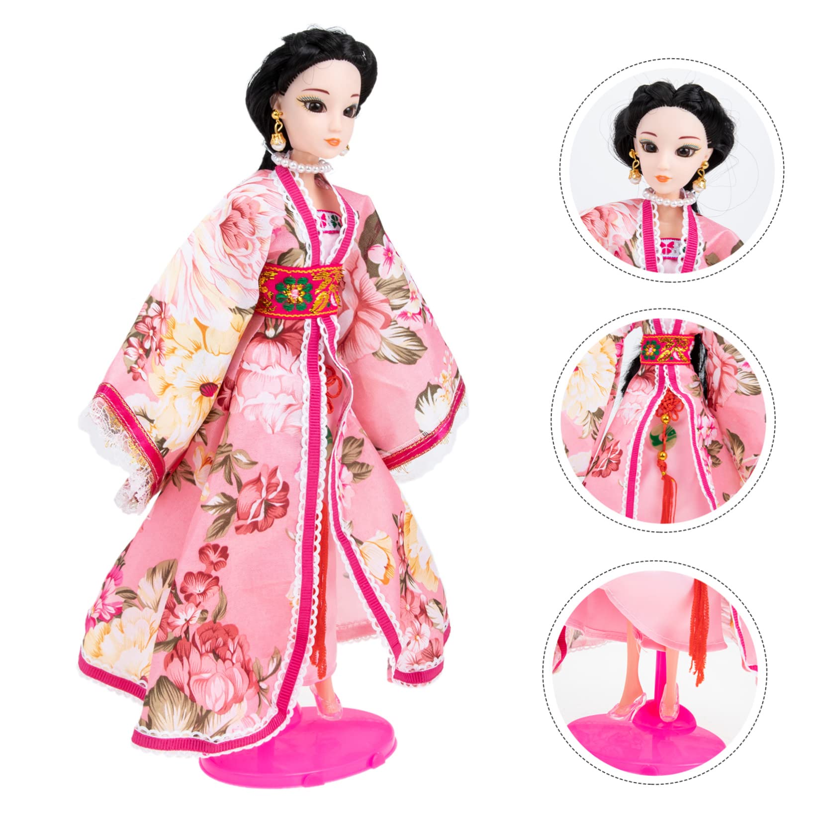 BESTonZON Handpuppe Aus Weichem PP-Baumwollmaterial - Realistische Familienfigur Für Kreatives Spielen