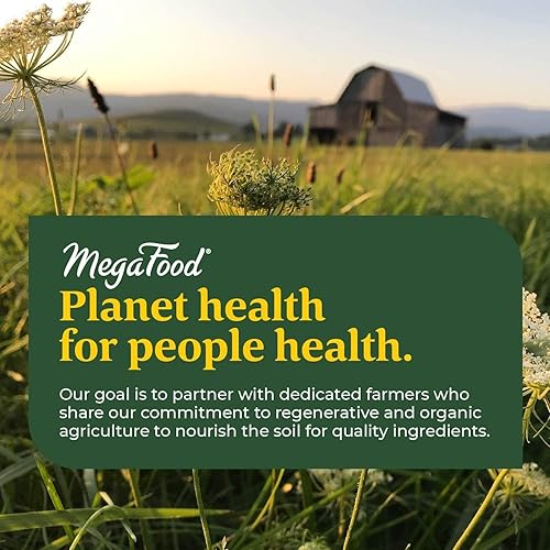 Miniatura 10 de Comprimidos de suplemento de hierro Blood Builder estimulante energético de MegaFood MGF-057 Default 1 1