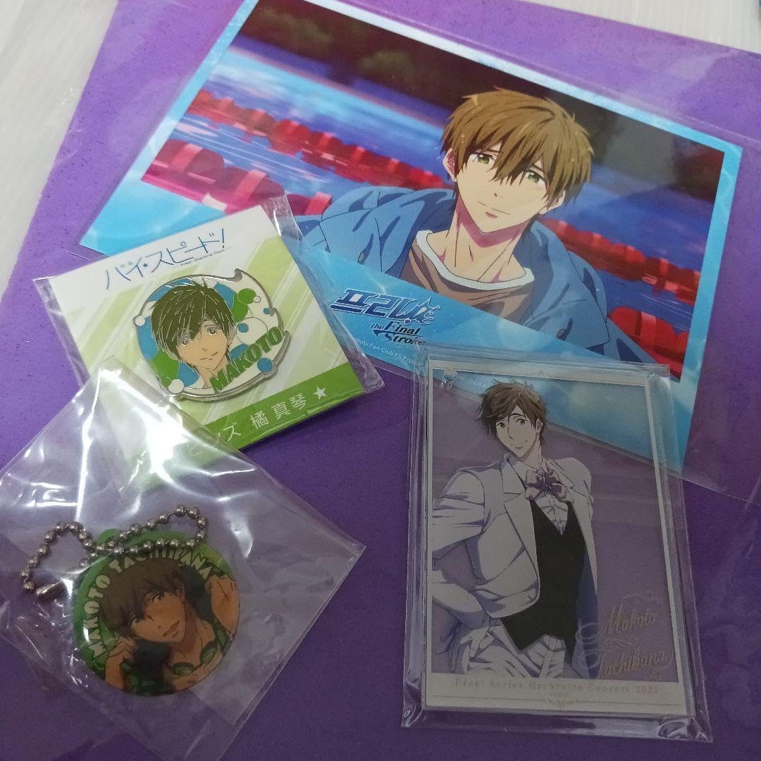 Free! Thanks! Birthday 缶バッジセット 橘真琴 Free!シリーズ Thanks! Birthday | 京アニショップ！