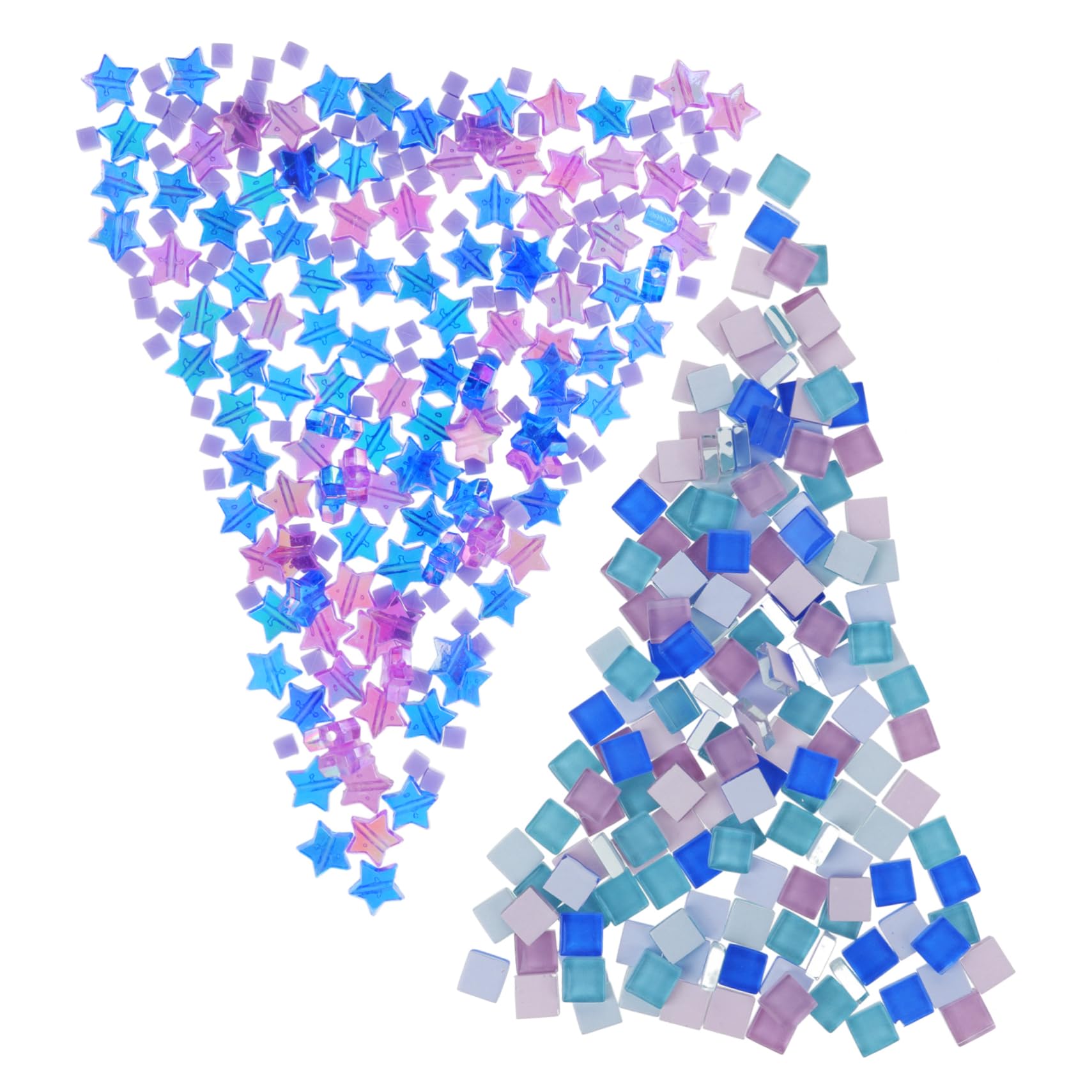 1 Mosaic Tiles Decorative Mosaic Glass Tiles for DIY Crafts Jewelry Art Decoration Jewelry Art Supplies Tiles for Crafts Flat Glass Tiles Mosaic Glass Tiles Picture Frame Tiles ORFOFE