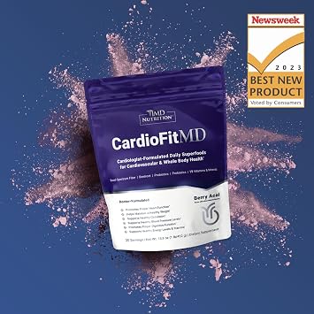 1MD Nutrition Metabolic Support Bundle - Includes CardioFitMD and GlucoseMD - Natural GLP-1 Support