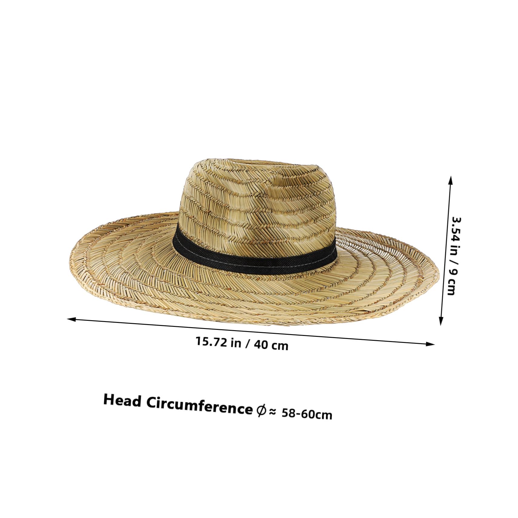 Visière Large Hommes Été Soleil Chapeaux De Seau Plage Casquette Homme Chapeau Seau Homme Chapeaux UV Paille