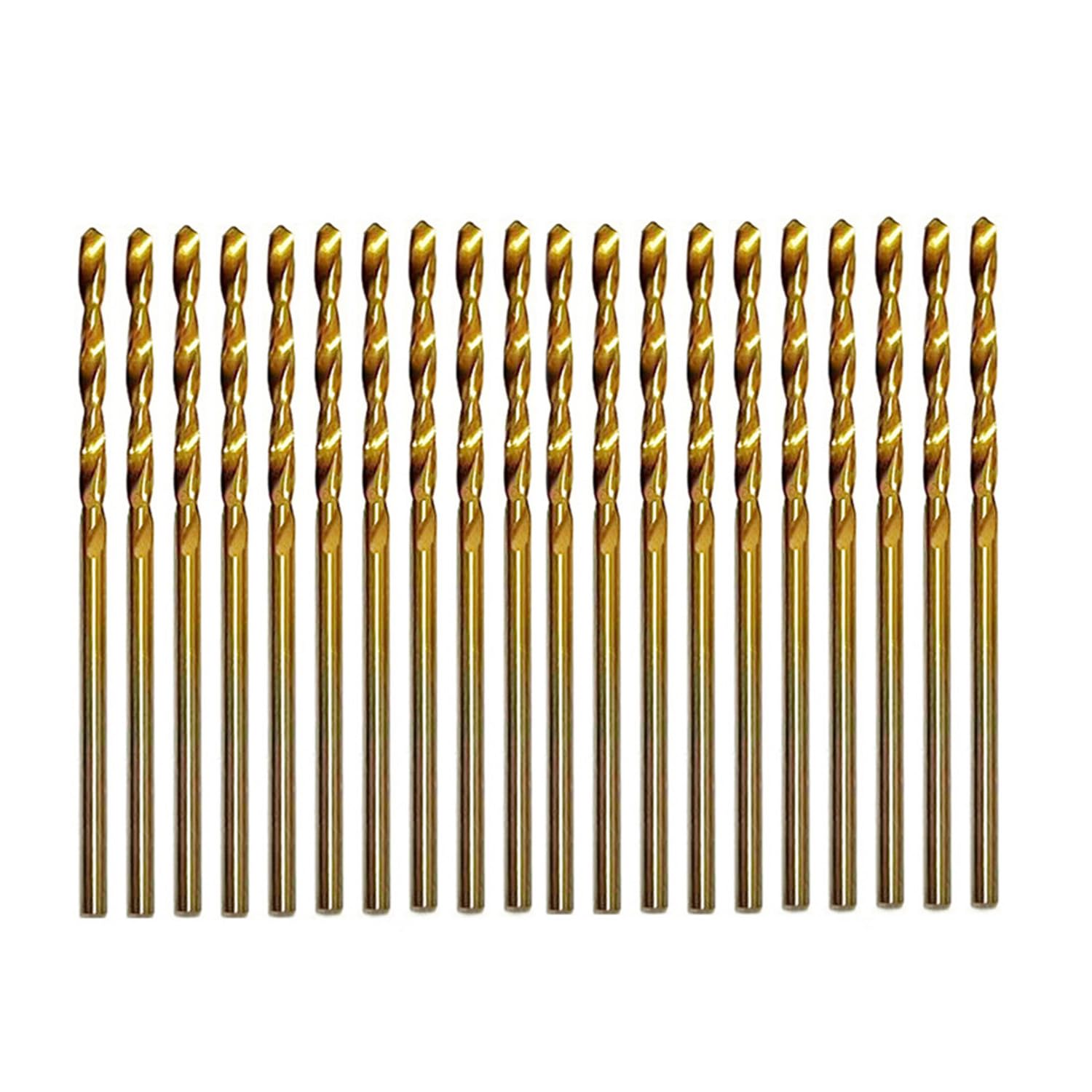 60PCS Mini Titanium Drill Bit Set - Wood, Metal, Plastic -10