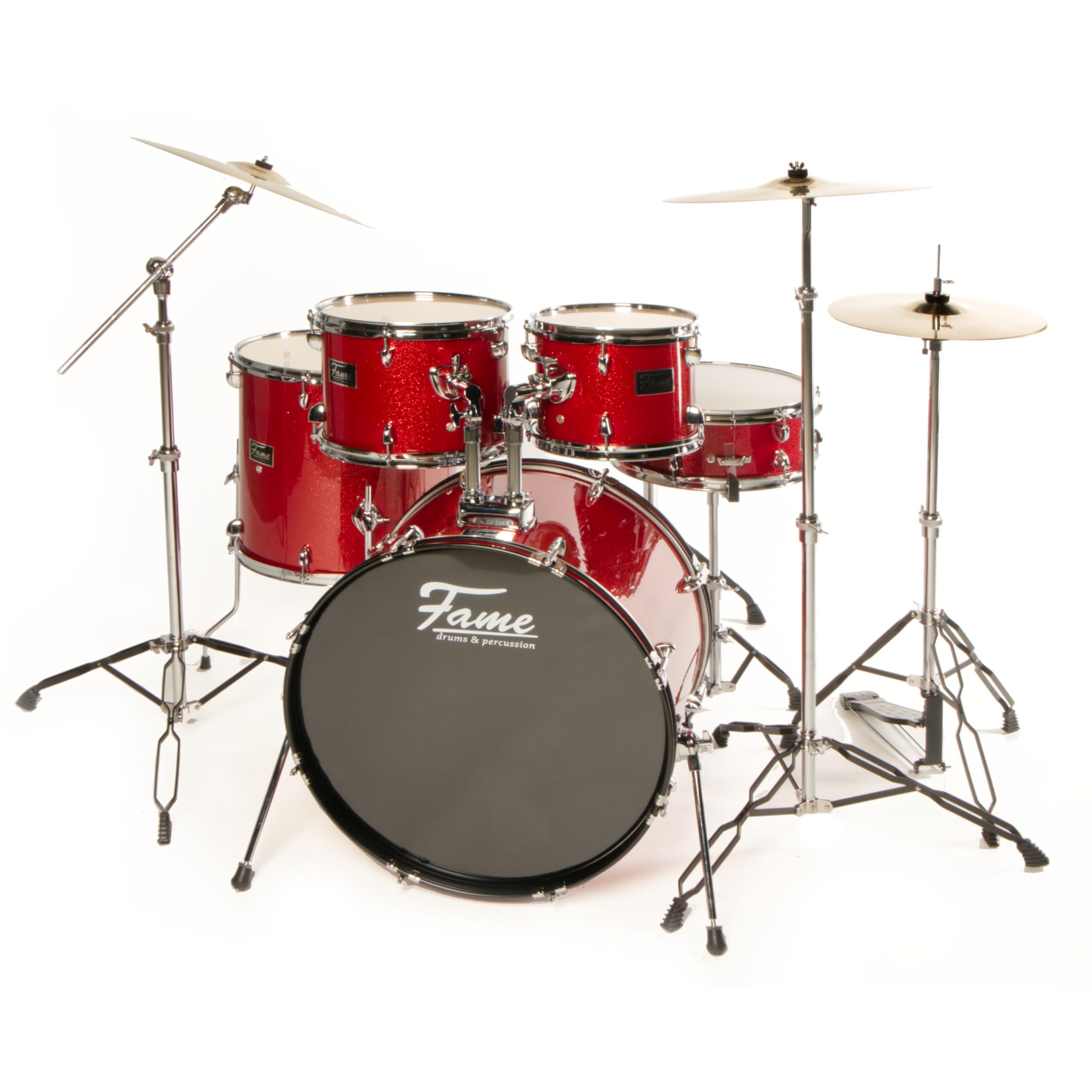 Fame FG20B-RD First Gig Studio Set Red Sparkle - Batteria set
