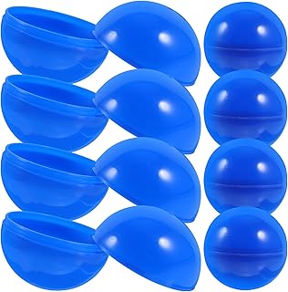 BESPORTBLE 50 bolas de lotería, bolas de lotería, bolas de lotería, juguetes infantiles para Navidad, juegos familiares, juegos de fiesta, decoración de fiestas, suministros de 4 cm, color azul