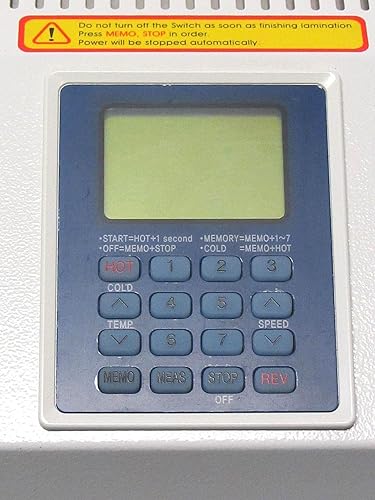 Miniatura 3 de Sky Model 325R6 Laminador de bolsa de calidad fotográfica, entrada de 12.8 pulgadas, máquina laminadora de rodillos calentados