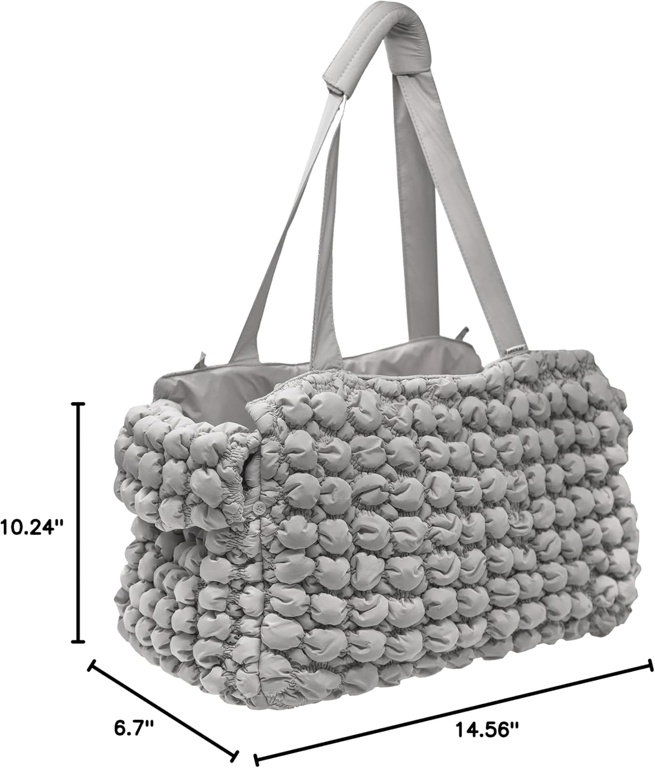 Pet Life ® 'Bubble Vogue' Ultra-Plush Fashion Designer Pet Carrier