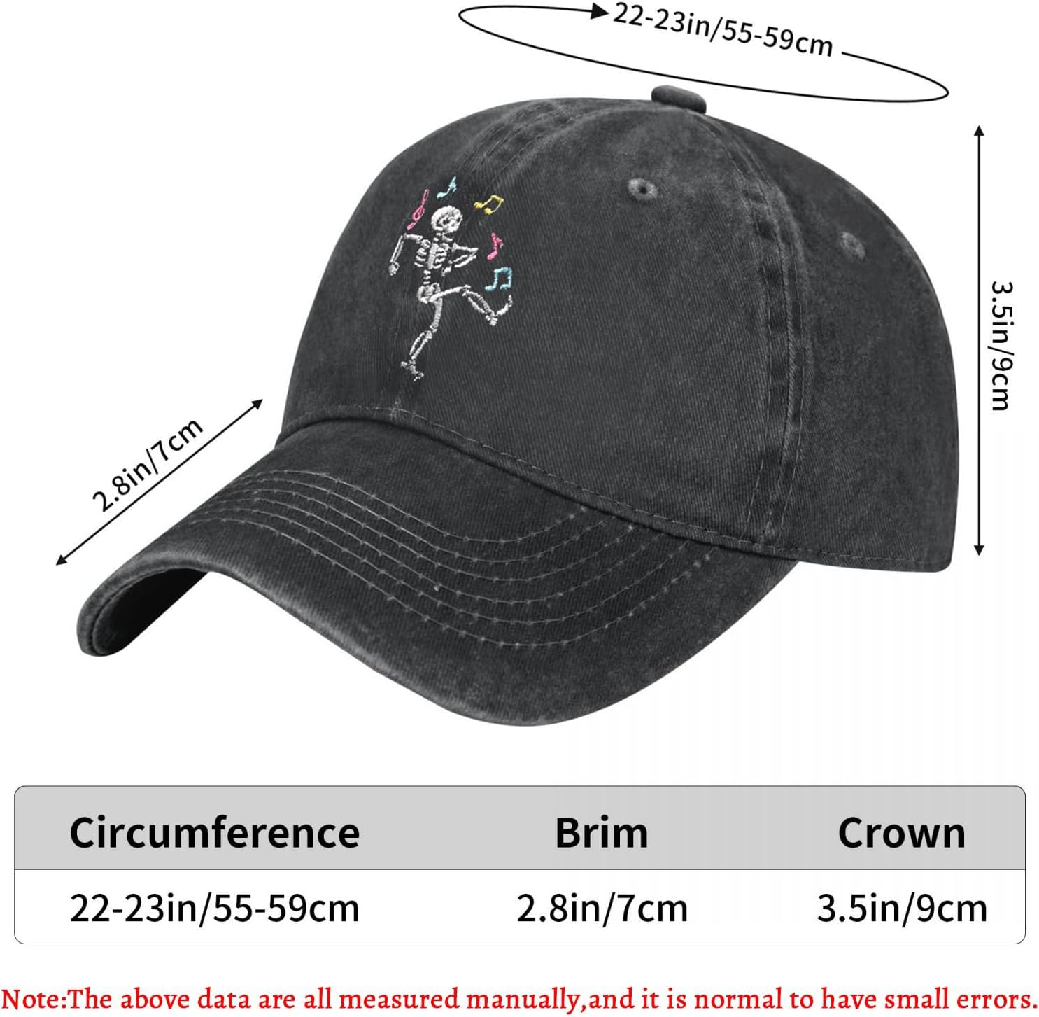 Fashion Embroidered Hat for Men Women Cotton Dad Hat Baseball Cap Adjustable Unisex - Image 3