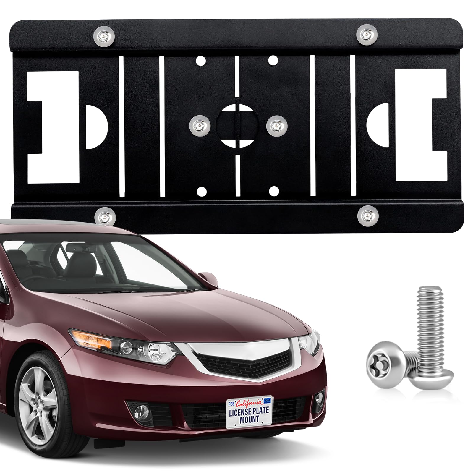Photo 1 of AHPCWMI No Drill License Plate Bracket for Acura