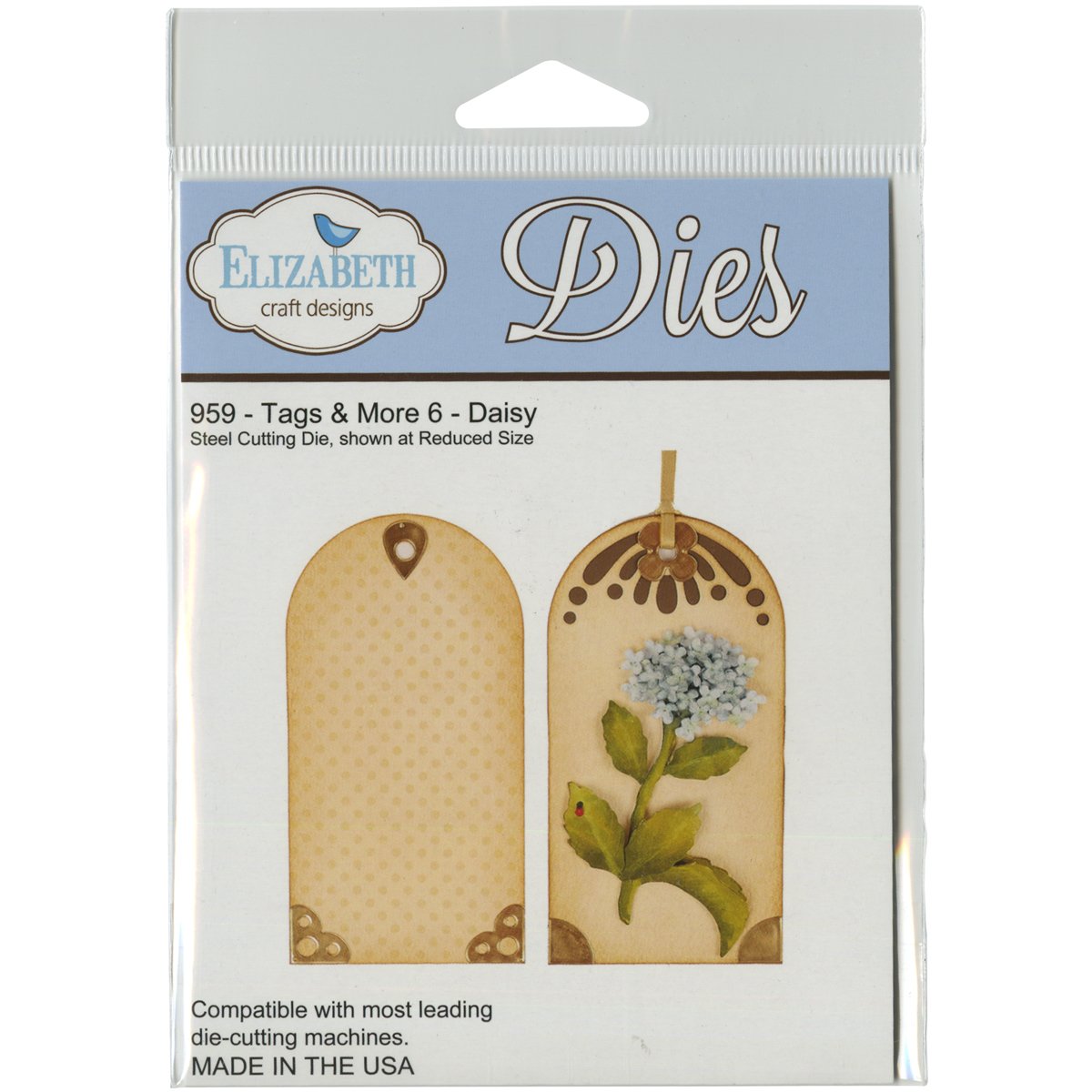 Elizabeth Craft Designs Grey Steel And More Metal Dies, Daisy