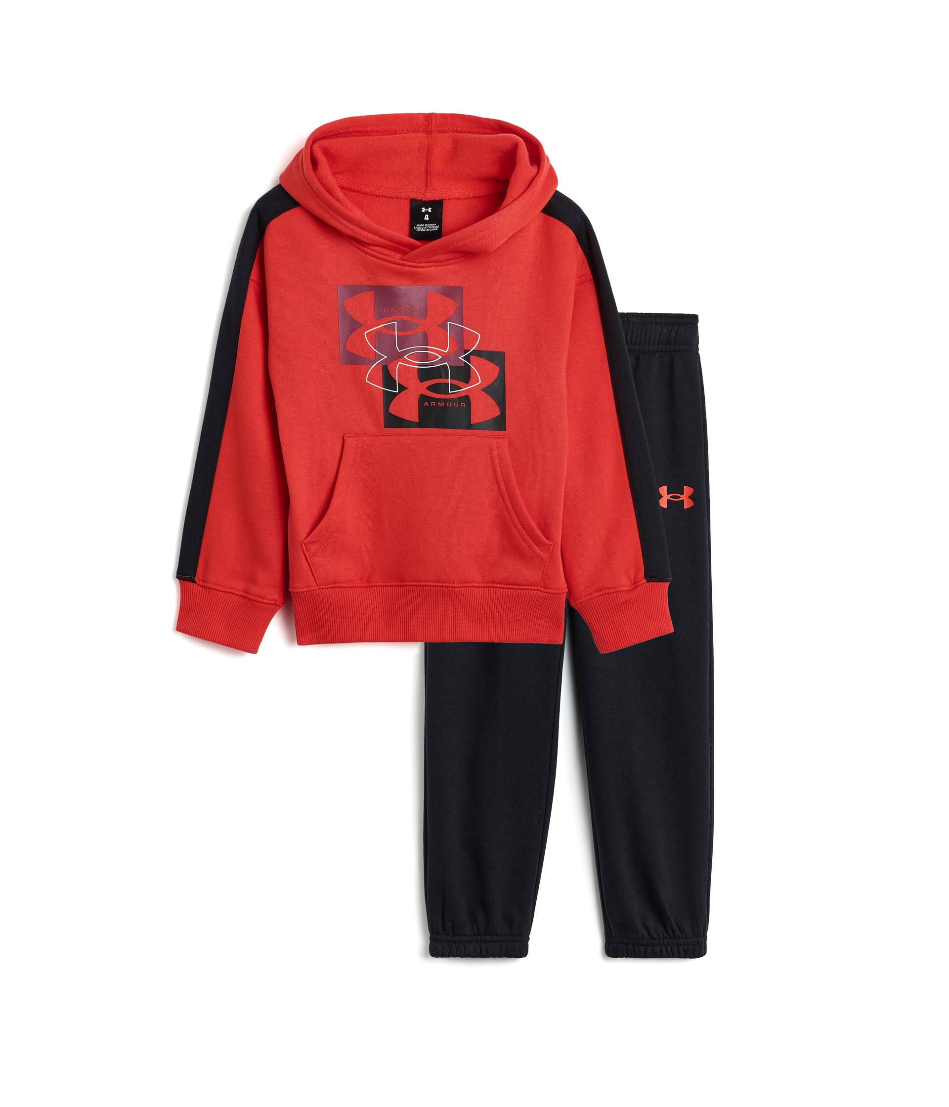 Under Armour Kids Rival Hoodie Set (Little Kid)