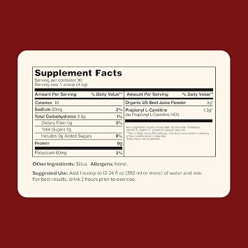 Promix Nutrition Beet Root Powder for Blood Flow, Unflavored
