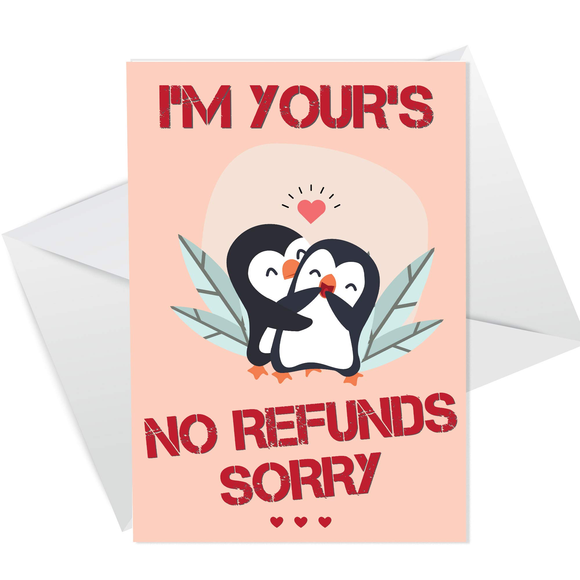 Cute Valentines Day Anniversary Card For Boyfriend Girlfriend Husband Wife