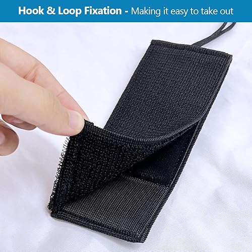 Miniatura 4 de Bolsa de soporte de tubo peritoneal  Juego de transferencia de línea de alimentación Peg G, correa de almacenamiento ajustable, suministros de