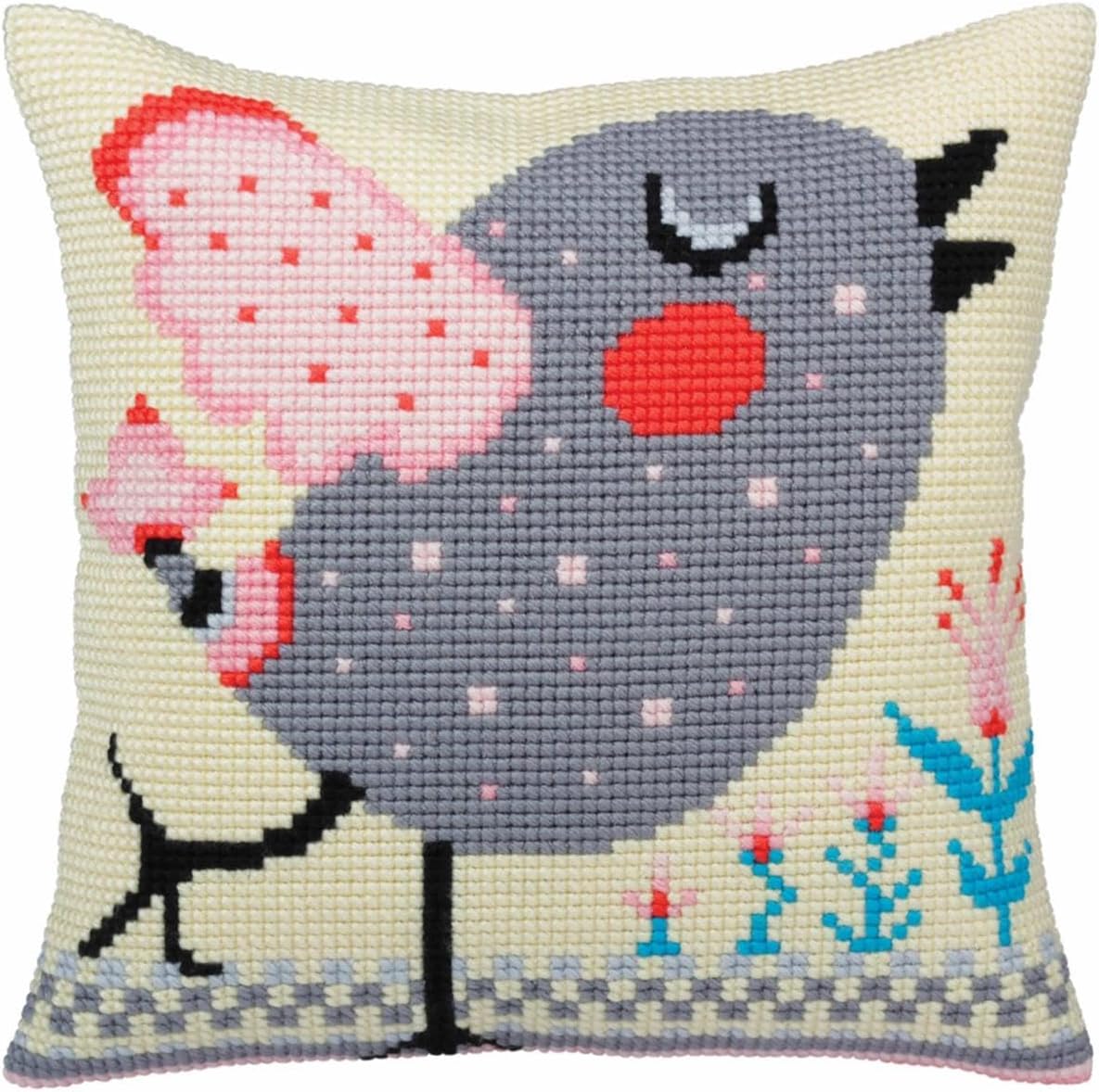 Collection D'Art Cushion KIT/SEA MOSAIC/40 X 40, Multi, 40 x 40cm