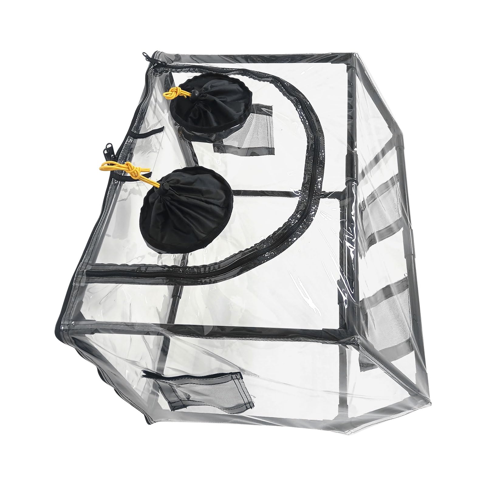 Kit complet de culture de plantes comprenant un abri transparent et une sélection de tapis de base pour cultivateur de champignons bio débutants