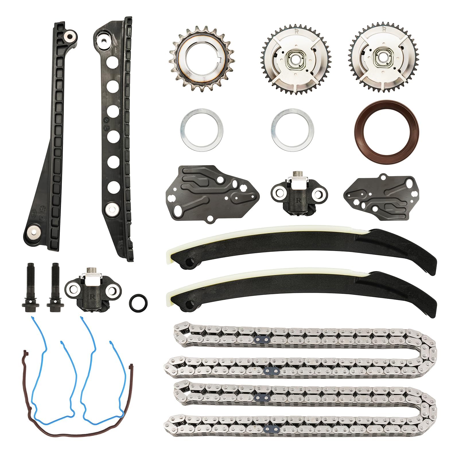 Timing Belt Kit Compatible With F-150 2004-2010,Navigator 2005-2013,Mark LT 2006-2008,F-350 Super Duty 2005-2010,F-150 Heritage 2004-2004,Expedition 2005-2010-image-2