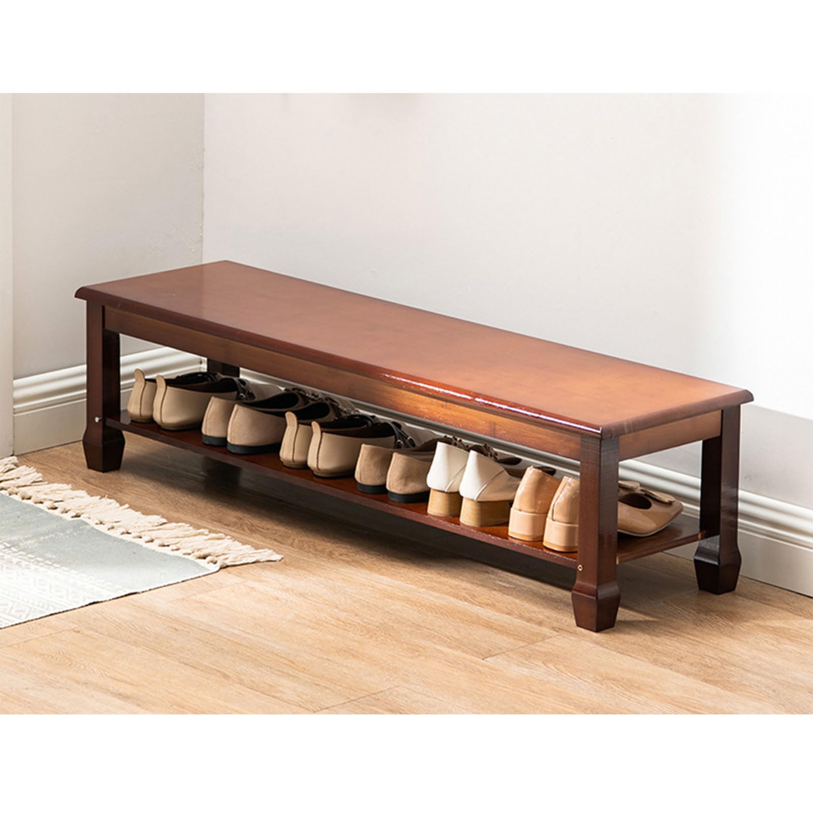 Banc à chaussures compact pour optimiser les petits espaces et ranger sans encombrer