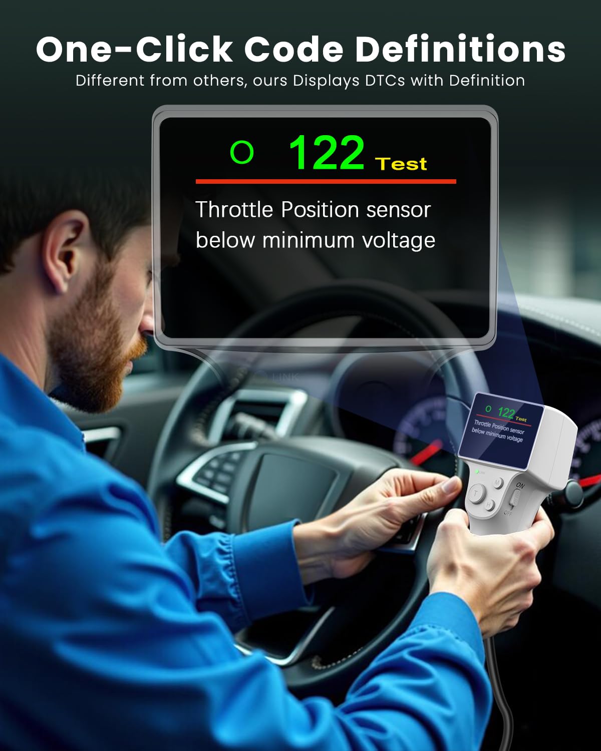 Ford OBD1 Code Reader 2 in 1 Scan Tool - Dettaglio