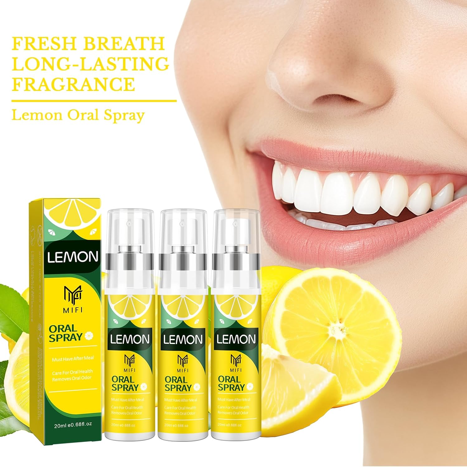 PEGO Adult Oral Freshness Spray, Fruit-Flavored, Sugar-Free,Dry Mouth Spray,Removes Oral Odor,Fights Bad Breath, Oral Care Spray,Long-Lasting Fresh Breath, (Mint+Grape+Lemon)