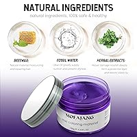Vista 54 de Pomadas Mofajang de cera para el cabello, 4.23 oz, material de cera para colorear el cabello natural, desechable, arcilla para peinar el cabello