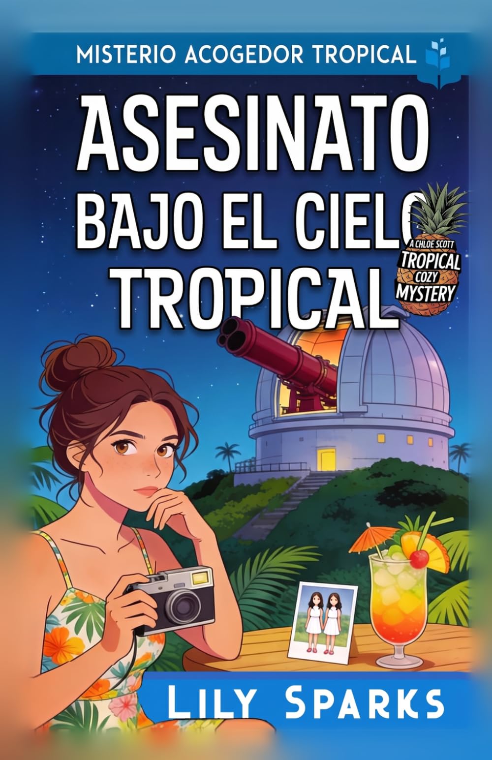 Asesinato bajo el cielo tropical: Misterio acogedor tropical (Los misterios tropicales de Chloe Scott)