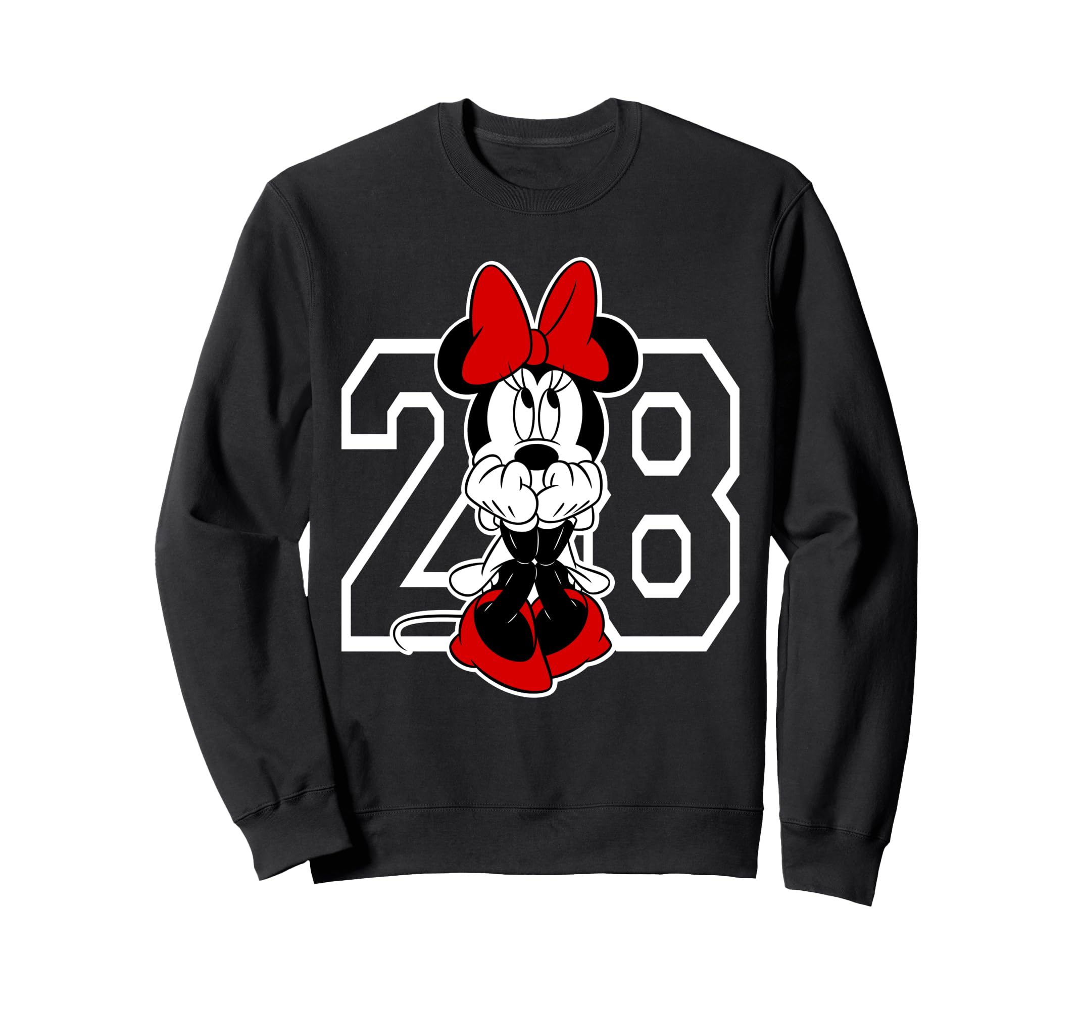 Minnie Mouse Disney sweatshirt imprimé graphique de qualité supérieure