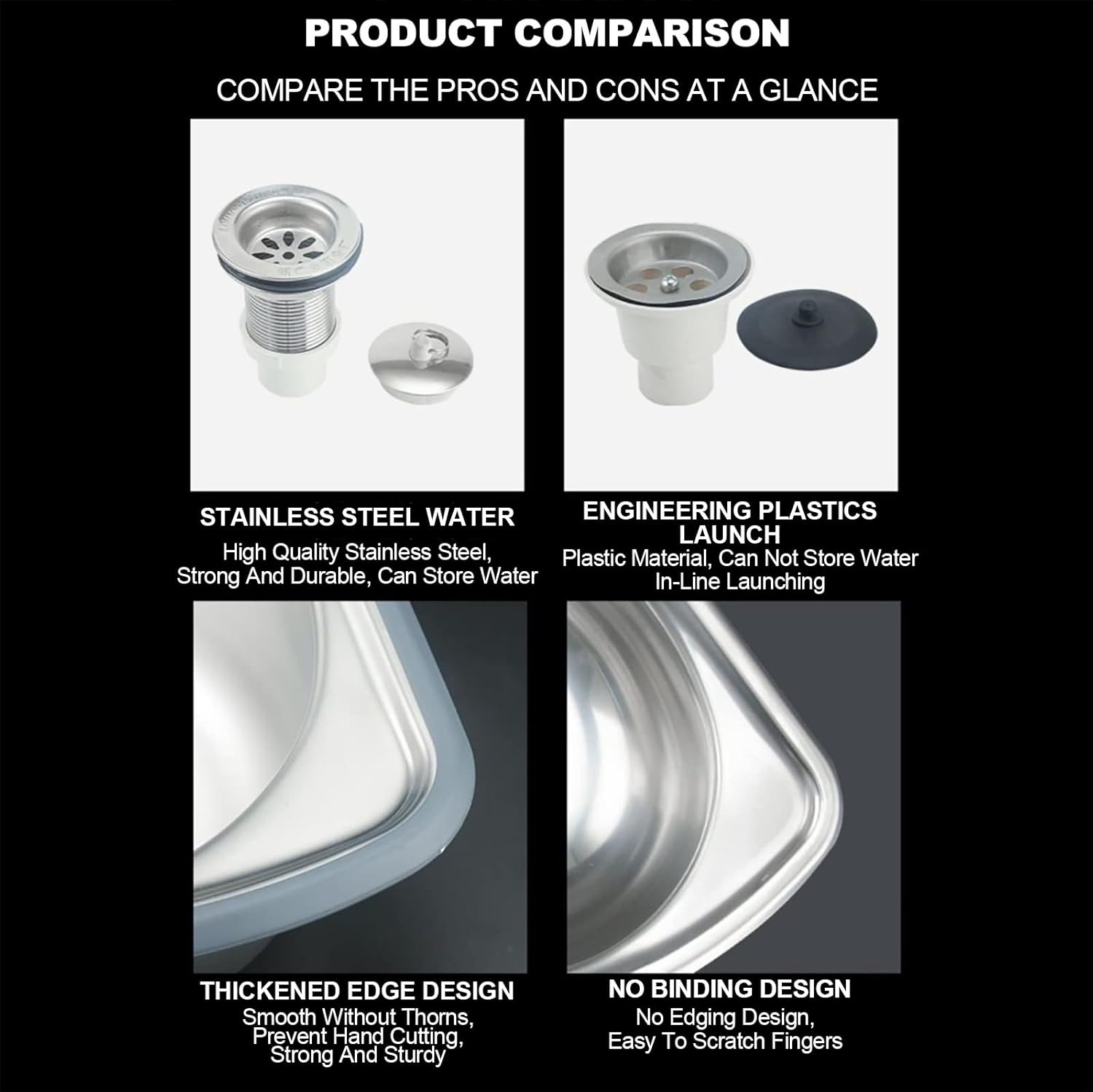 Wall Mounted Bathroom Sink Small Wall Mounted Bathroom Sink with Drainer and Faucet Single Stainless Steel Basin Garage Restaurant Kitchen Laundry Room Indoor Outdoor