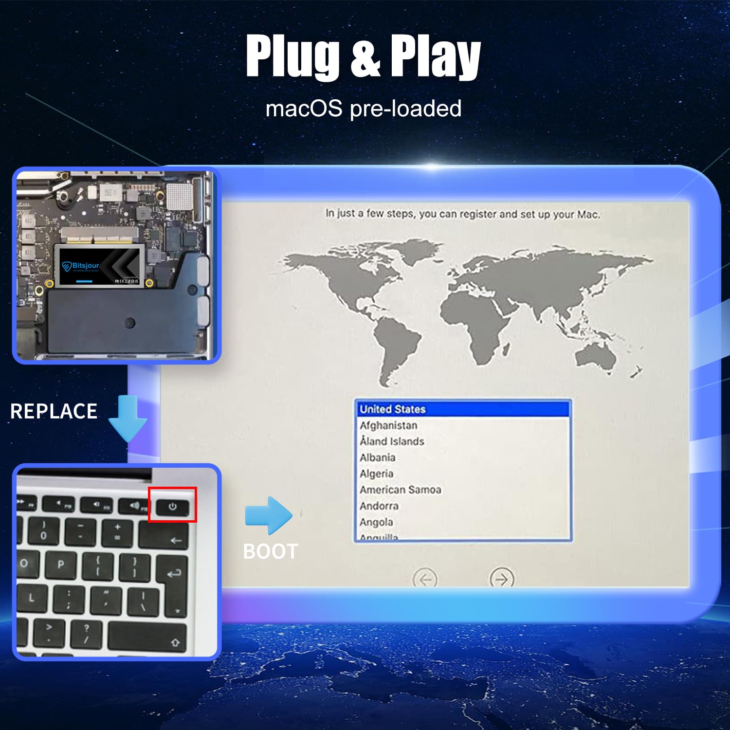 MacbookPro A1708用 SSD 1T 楽天市場】1TB NVMe PCIe内蔵SSD 専用アップグレードキット 超高速書き