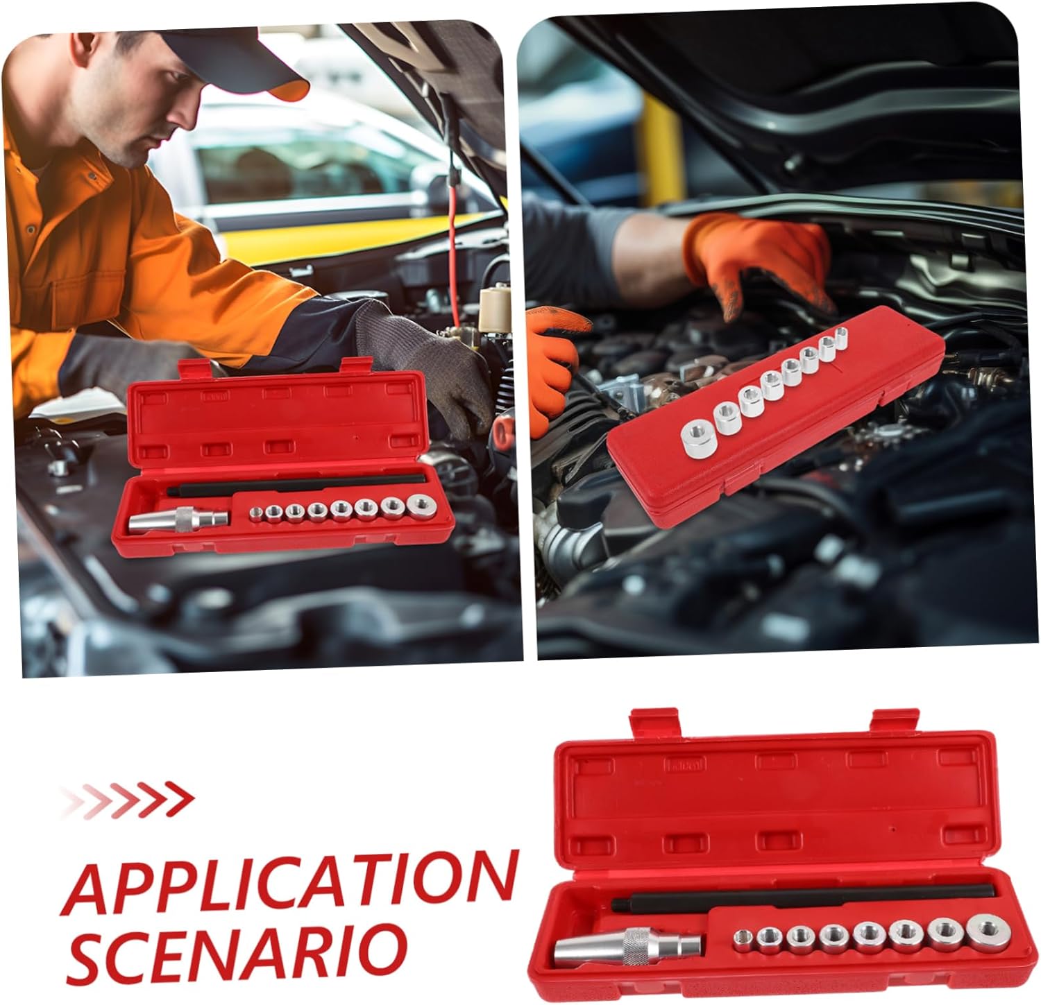 ULTECHNOVO Clutch Center Tool Alignment Tool Kit Automotive Clutch Correction Easy Use