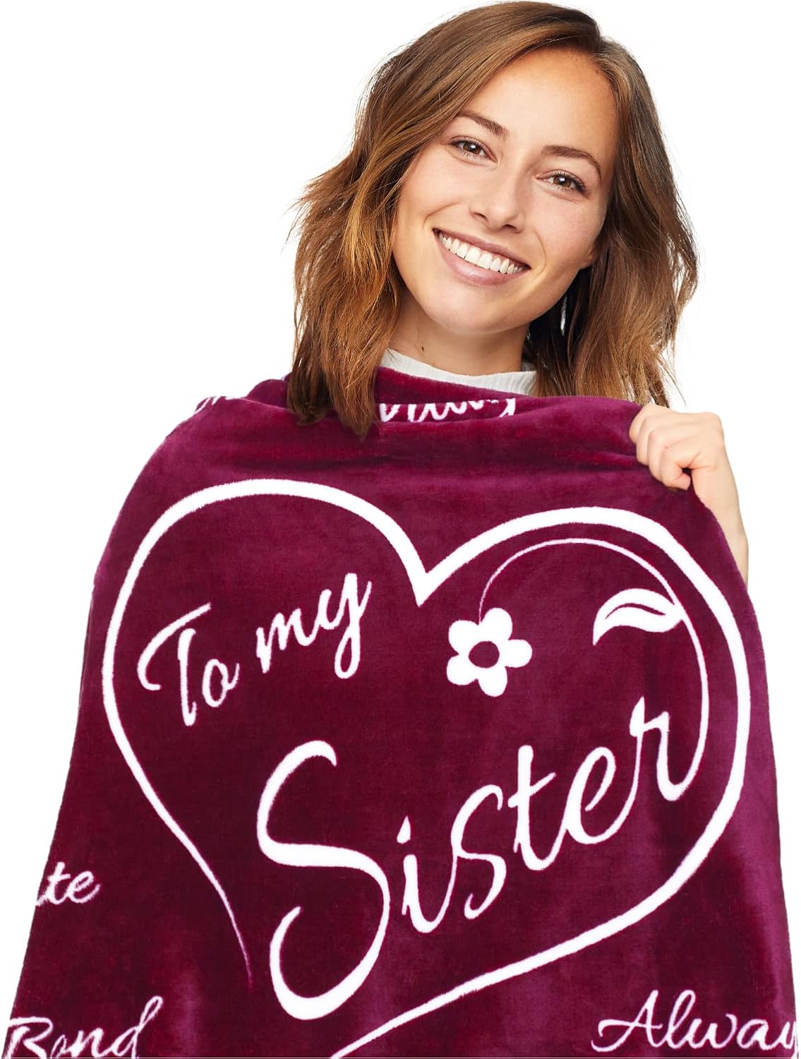 Sister Gifts Blanket, Sisters Gift from Sister, Unique