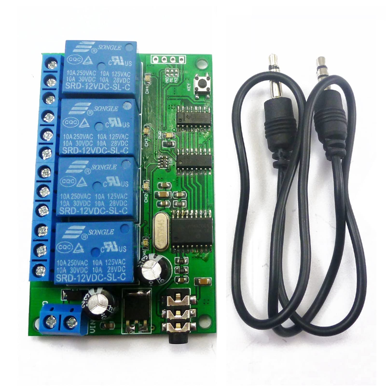 Décodeur de signal tonalité MT8870 résolvant les pannes de portée des télécommandes 12V