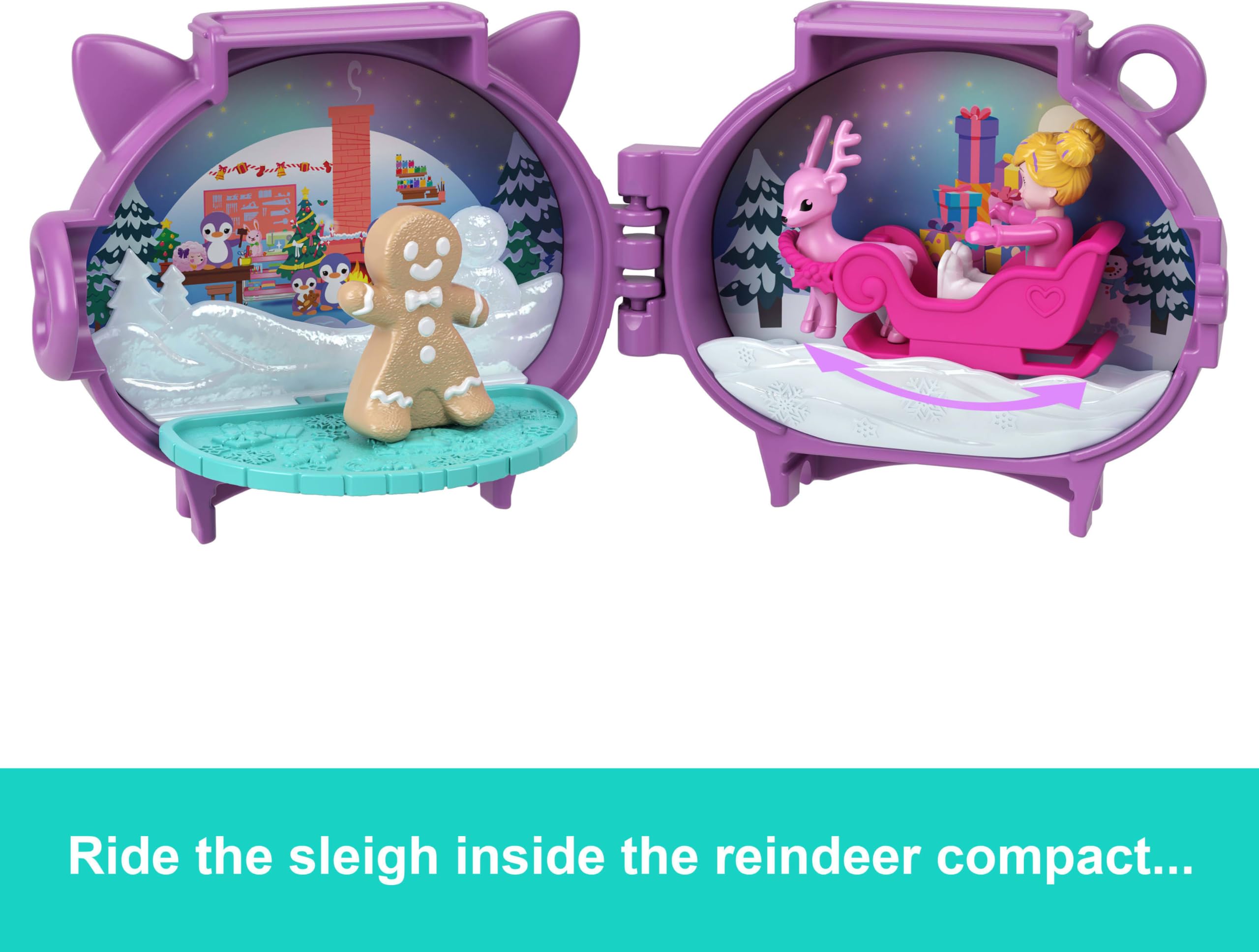 Amazon.co.jp: Polly Pocket ミニトイ、ホリデースタッカブル