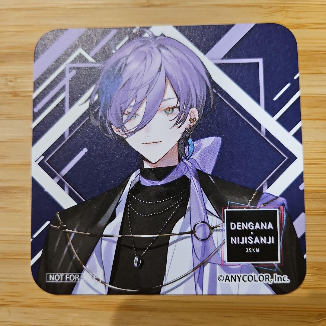 Amazon｜にじ 3SKM 串カツでんがな コースター 榊ネス｜コースター