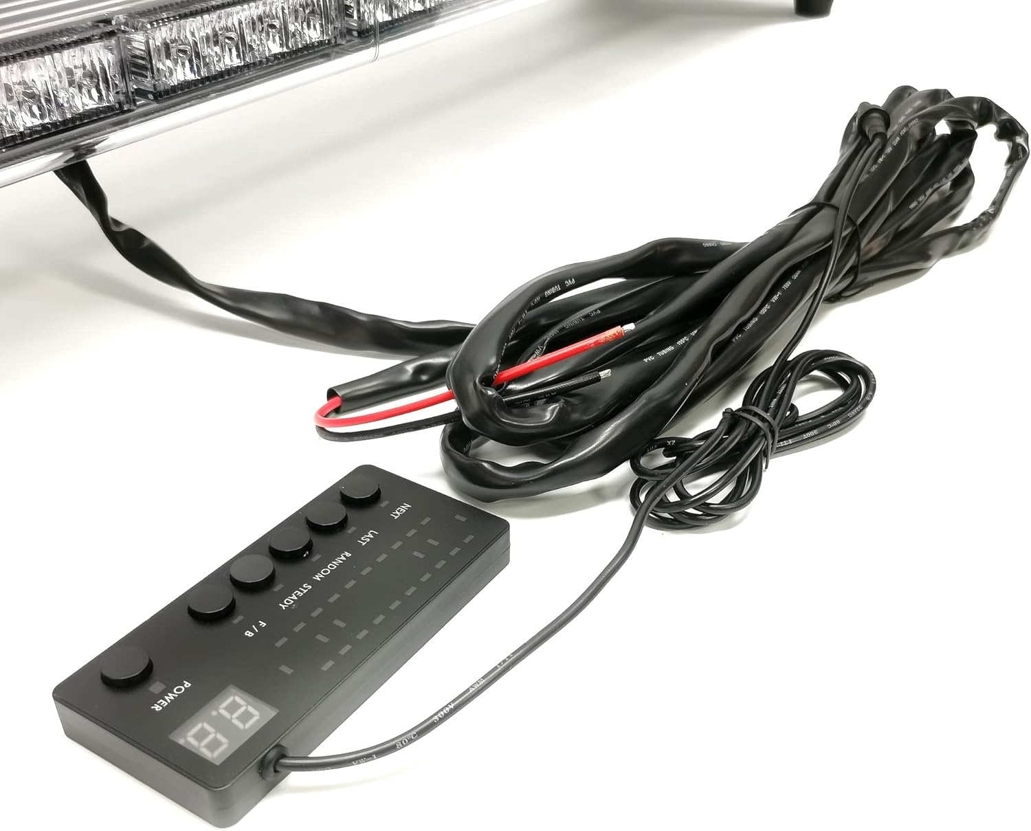 CFLMYYXGS 12V-24V 55" Inch 104 LED Warning Lightbar Wrecker Beacon Flashing Recovery LightBar Strobe Light Bar Emergency LED LightBar Amber LED Light : Automotive