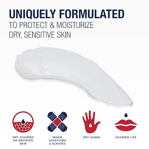 Miniatura 4 de Aquaphor para niños, ungüento curativo de terapia avanzada, protector de piel al 41% de petrolato para el cuidado de heridas menores, piel agrietada