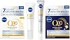 مجموعة العناية المضادة للتجاعيد Nivea Q10 4 خطوات، كريم النهار، كريم العين، مصل الجلد وكريم الليل 50 مل