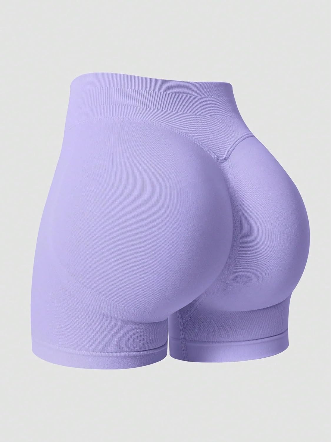 Women's Seamless Booty Lifting Shorts - High Waist Shaping Gym Yoga Shorts for Workout & Versatile Casual Activewear