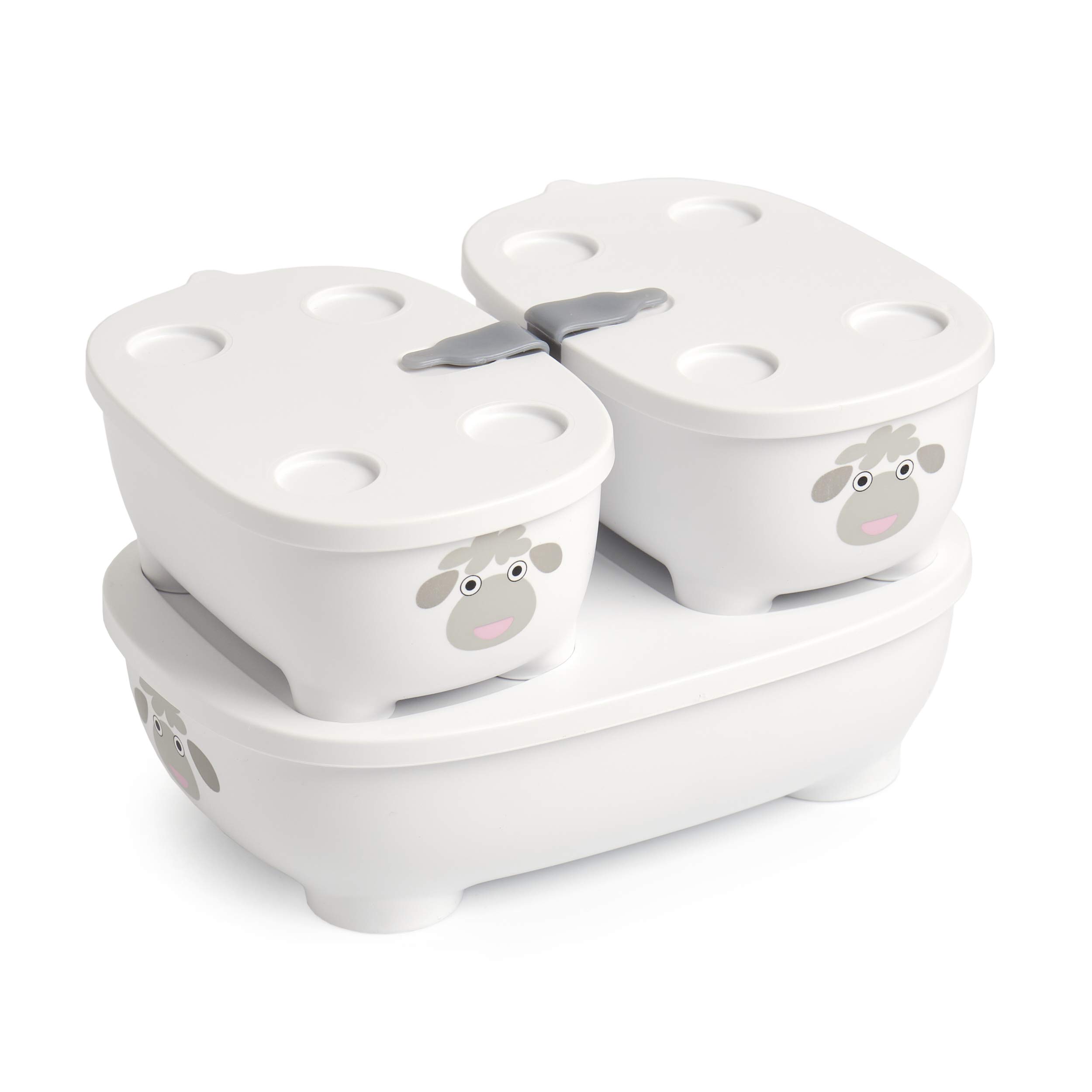 Prince Lionheart Bentomal Boxes, White - Image 2