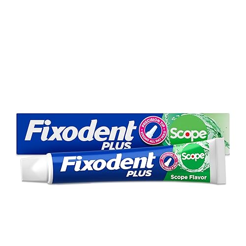 Fixodent Plus Scope Denture Adhesive Cream