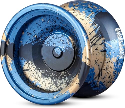 TK2 Yoyo profesional de metal para niños de 8 a 12 años y adultos, Yoyo que no responde para principiantes avanzados y juegos profesionales, 10