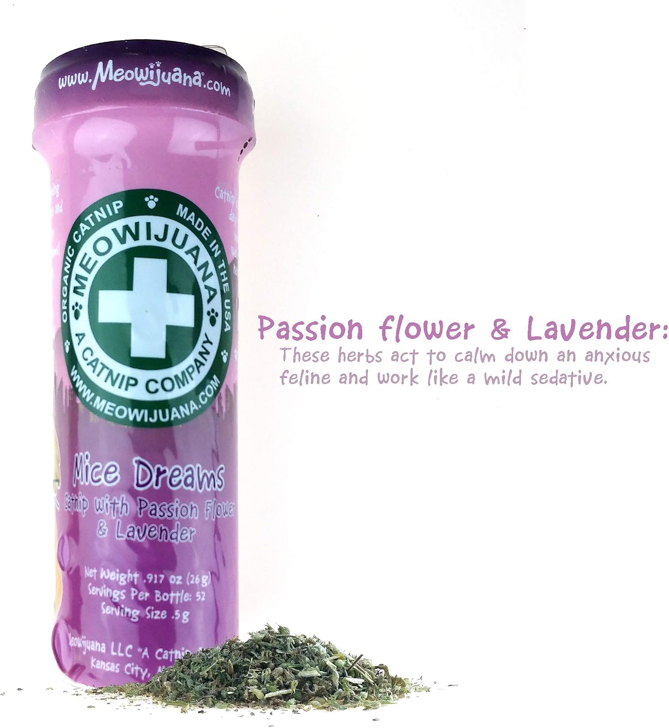 Mice Dreams - Passion Flower, Lavender & Catnip Blend