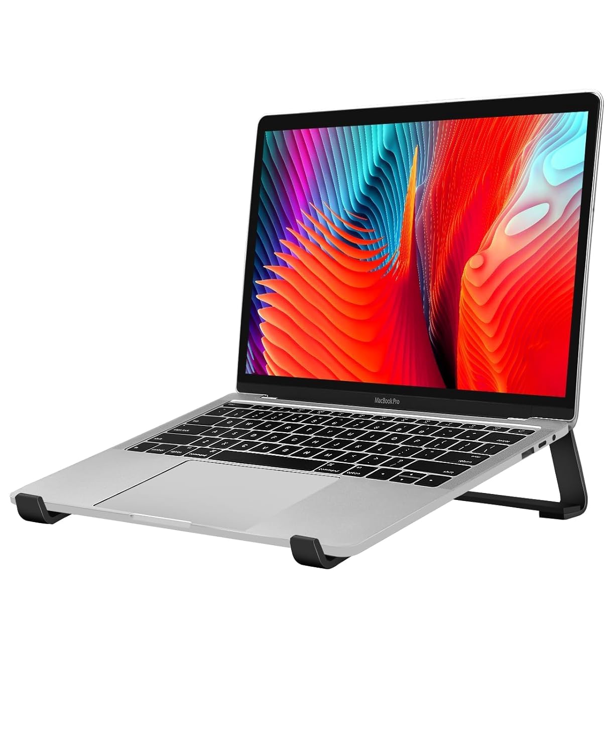 Thibault Aluminum Laptop Stand for Desk - Cooling Ergonomic Design - Fits MacBook Air Pro DELL HP Lenovo