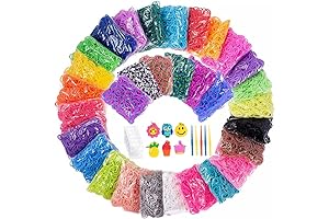 15000+ Loom Rubber Band Refill Kit: A Burst of Creativity for Young Crafters