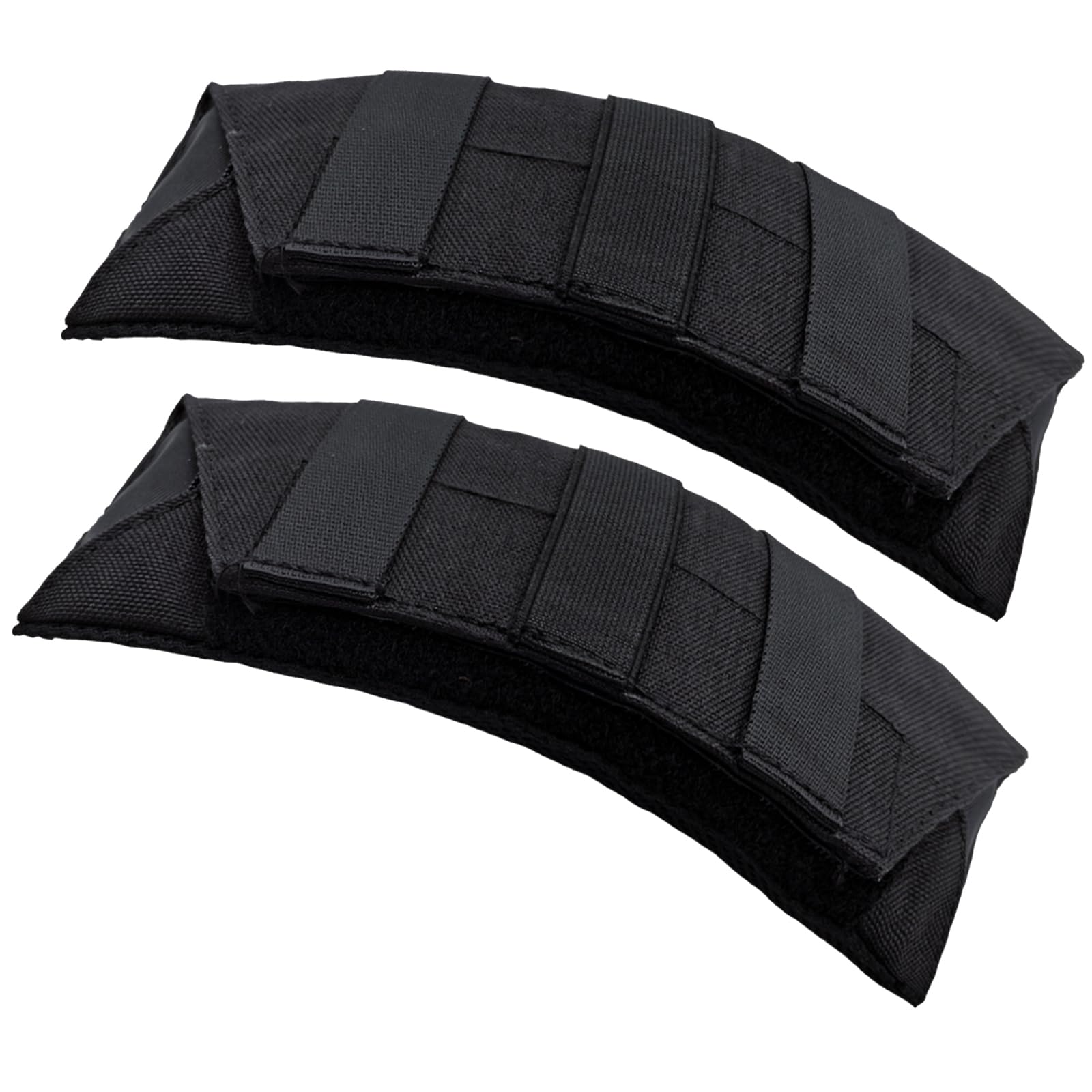 SOGOYFLA Ultra Thick Shoulder Strap Pad 2 Pack, Heavy Load Backpack Strap Pads, High Elasticity Tactical Bag Shoulder Pads (Black)