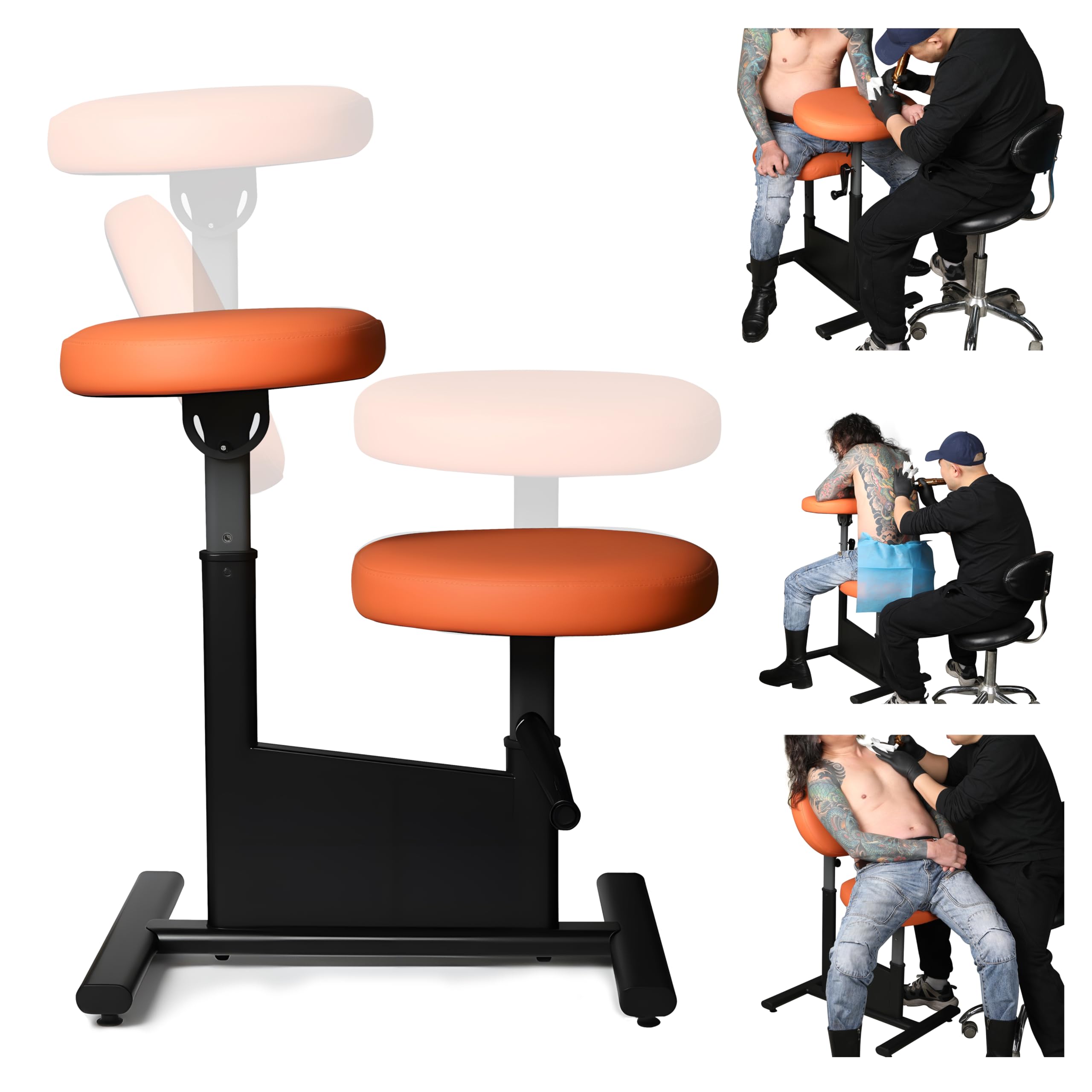 Professional Tattoo Armrest Chair - Adjustable & Lightweight -1