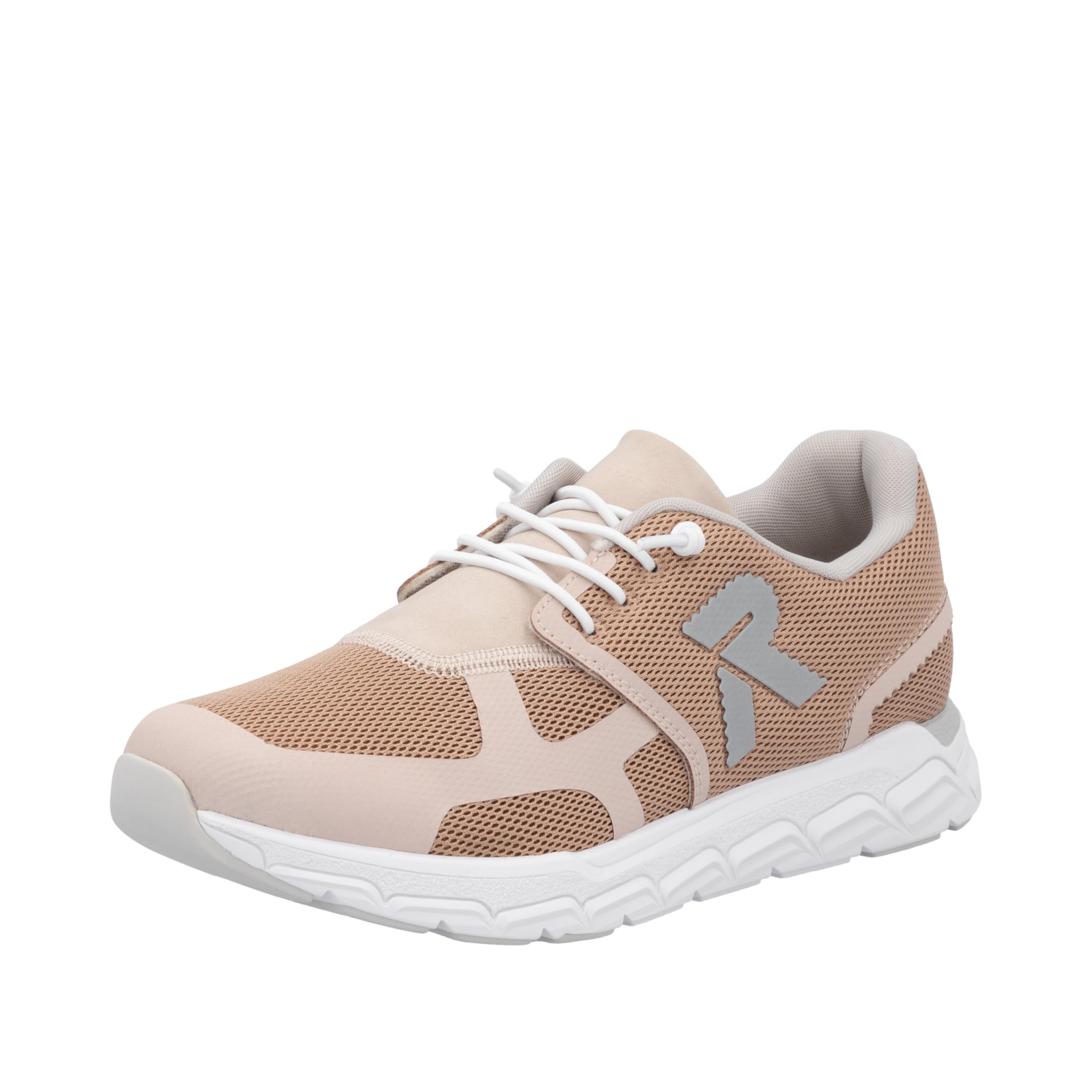 Rieker Low Trainers, White, Pink 31, 6 UK