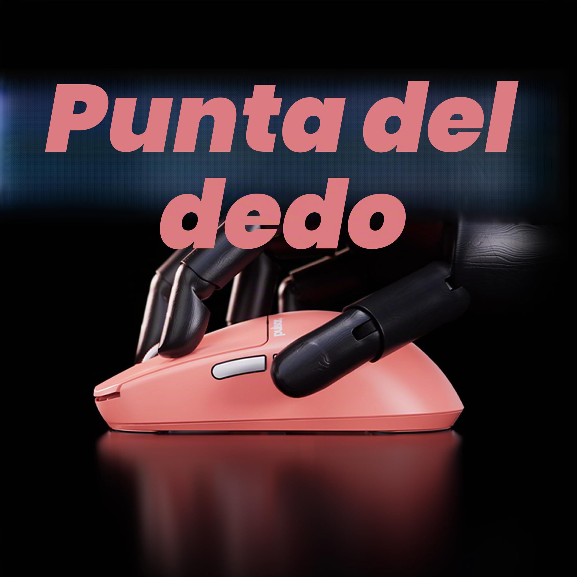 Pulsar Gaming Gears X2 Crazylight Mini Ratón inalámbrico para juegos, ultraligero, 35 g, forma simétrica, 32K DPI, interruptor óptico, adaptador de 8K incluido, atardecer neblina